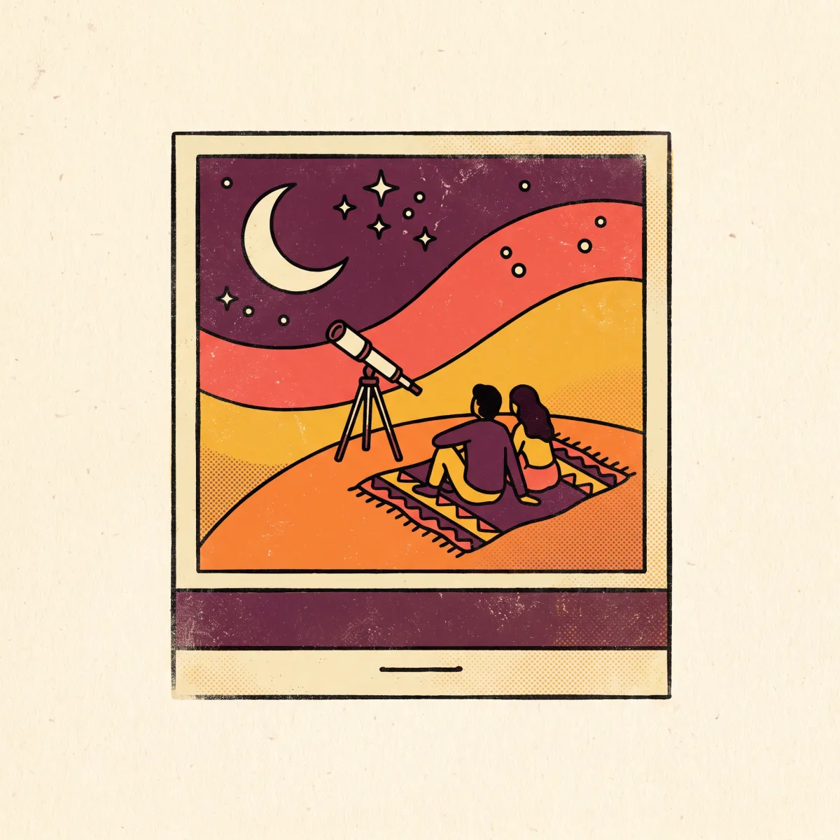 Stargazer Picnic - Eat first, then lie back for the part with no plates.